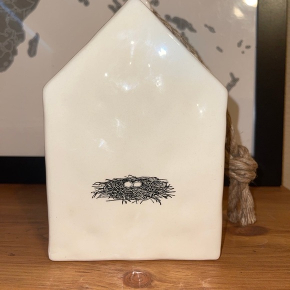 Rae Dunn M studios nest birdhouse OG VHTF m stamped RARE - Picture 3 of 5